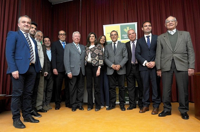 Galardonados con los premios Verdiales de Oro de Fundación Caja Rural
