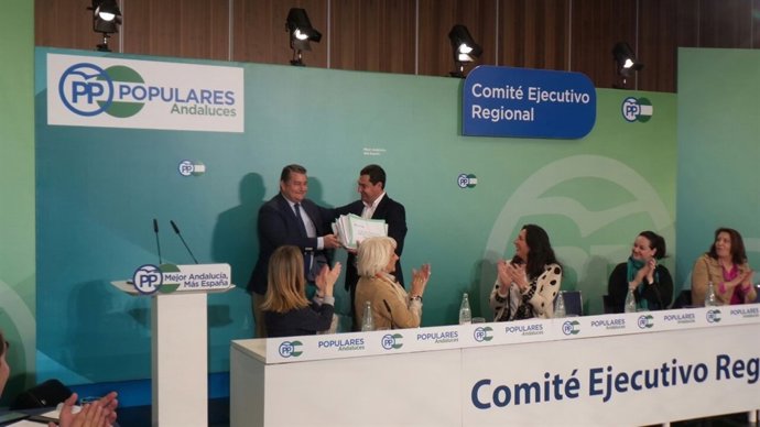 Antonio Sanz y Juanma Moreno