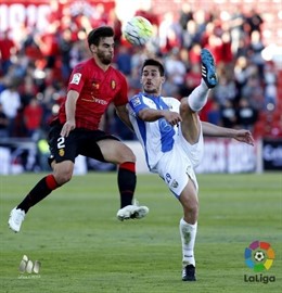 Gabriel Appelt Pires, del Leganés, en un partido ante el Mallorca