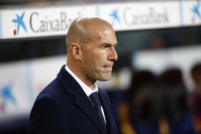 Zinedine Zidane, entrenador del Real Madrid