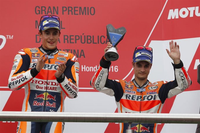 El piloto español de MotoGP Dani Pedrosa