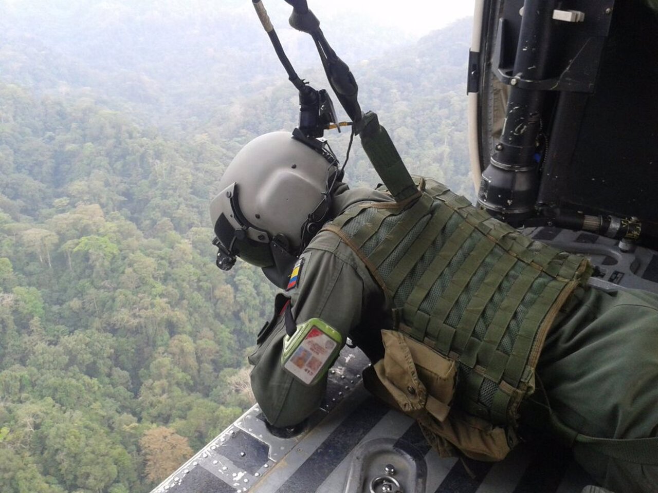 Localizan el helicóptero siniestrado en Colombia 