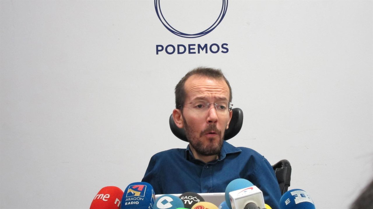Pablo Echenique, secretario de Organización de Podemos