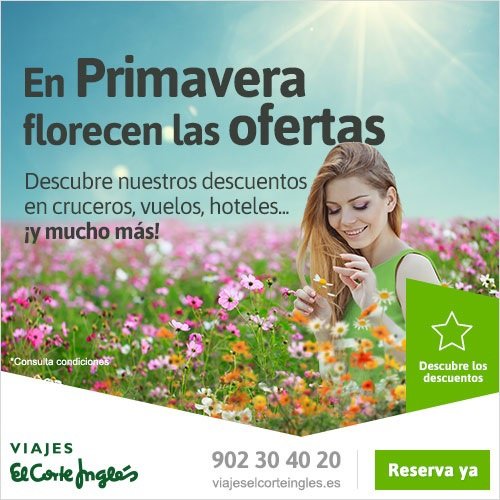 Ofertas de primavera en Viajes El Corte Inglés