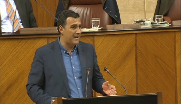 El diputado de C's por Málaga Carlos Hernández 