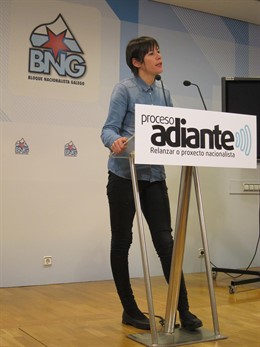 La portavoz nacional del BNG, Ana Pontón