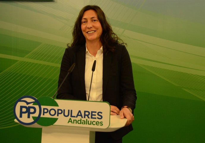 Dolores López, hoy en rueda de prensa