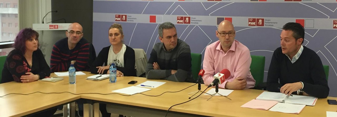 Izquierdo y Reglero con representantes del Comité de Empresa de Dulciora