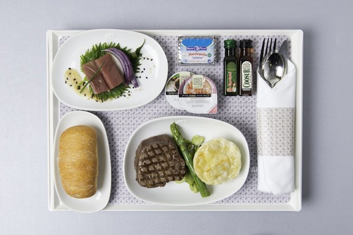 Menus de a bordoNewrest para Air Europa.