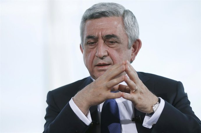 El presidente de Armenia, Serzh Sargsyan