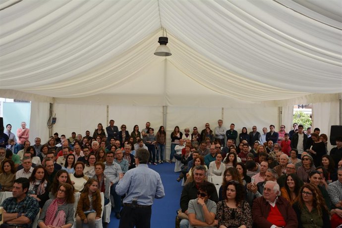 Santiago Posteguillo en la Feria del Libro de Tomares