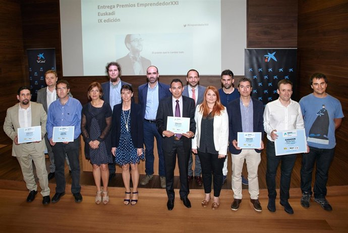 Premios Emprendedor de La Caixa y SPRI