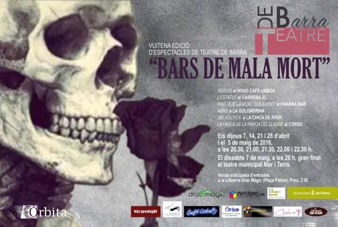 Cartel del Teatre de Barra