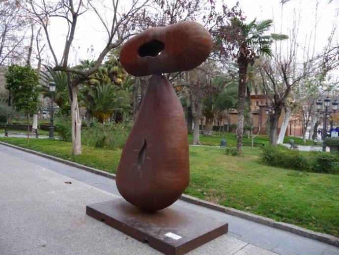Una de las obras que forman 'Esculturas monumentales', que podrá verse en Úbeda.
