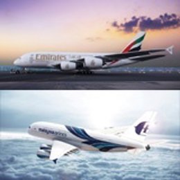 Emirates y Malasyan Airlines