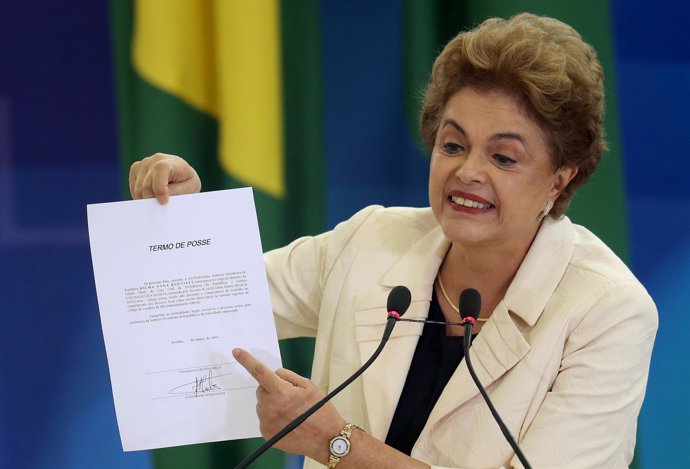 La presidenta de Brasil, Dilma Rousseff