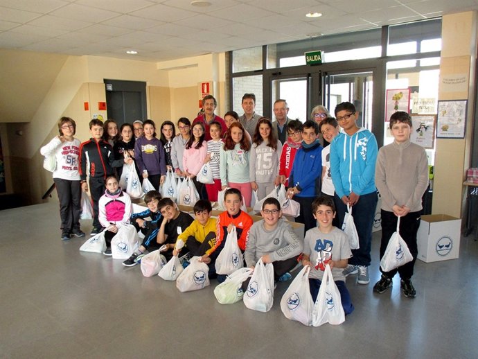 Recogida de alimentos en Siete Infantes de Lara