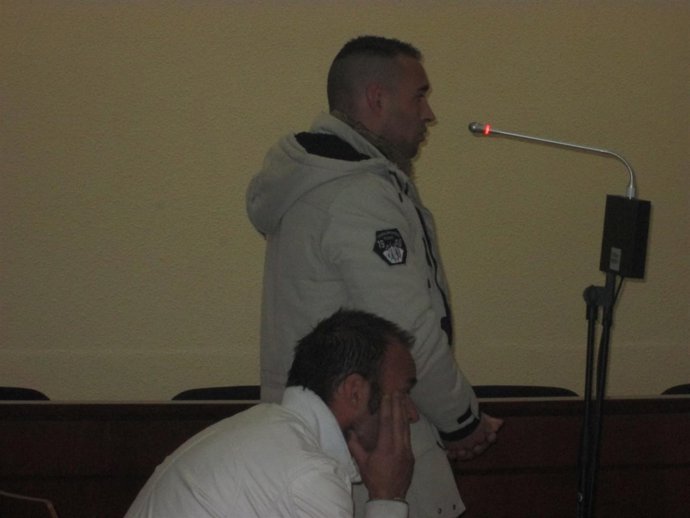 Los acusados en el juicio celebrado en la Audiencia de Jaén