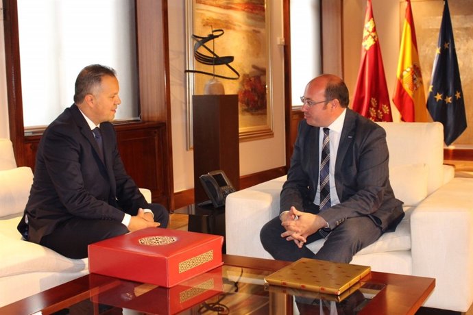 Encuentro con el cónsul general del Reino de Marruecos