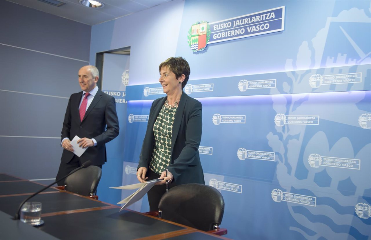 Rueda de prensa tras el consejo de gobierno vasco