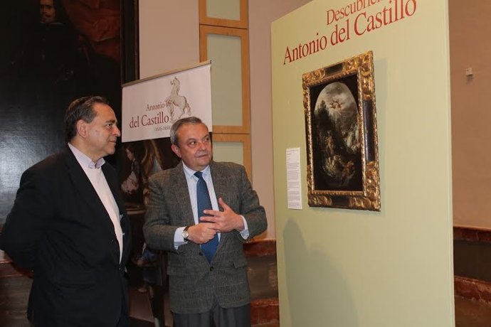 Alcalde (izda.) y Palencia durante la presentación del ciclo