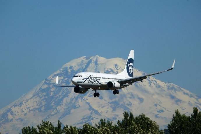 Avión de Alaska Air Group 