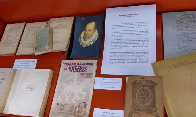 Muestran las obras de Cervantes admiradas por Juan Ramón Jiménez. 
