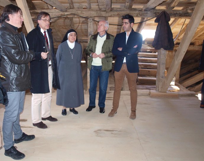 Visita del director general de Patrimonio al Convento de las Brígidas