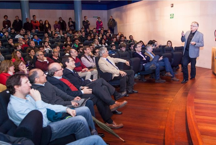 Un momento de la conferencia