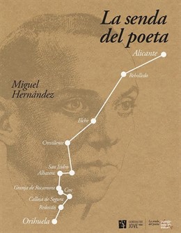 Cartel anunciador de la Senda del Poeta