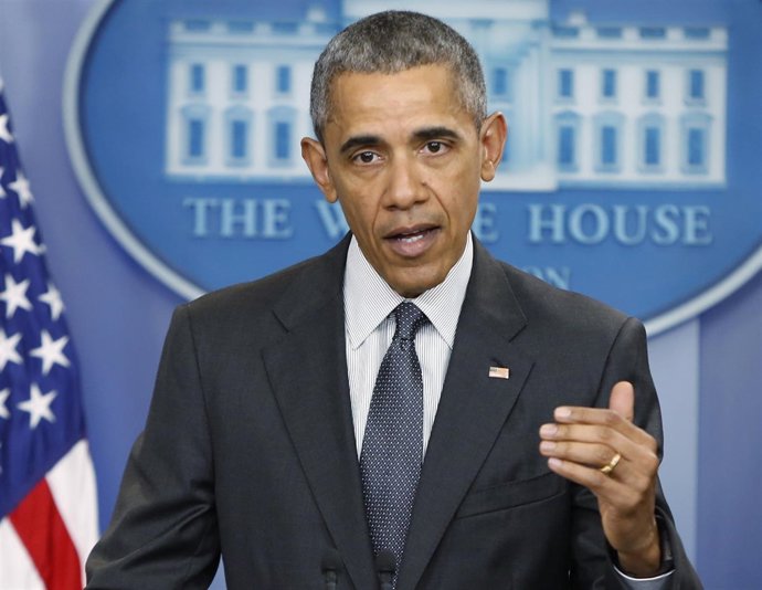 El presidente de Estados Unidos, Barack Obama, en la Casa Blanca