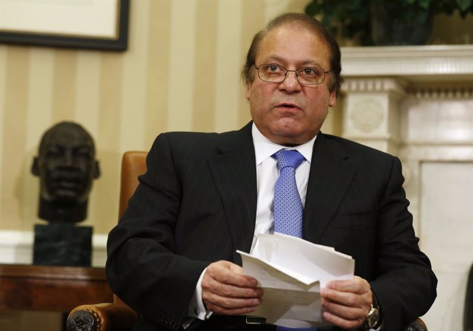 Primer ministro de Pakistán Nawaz Sharif 