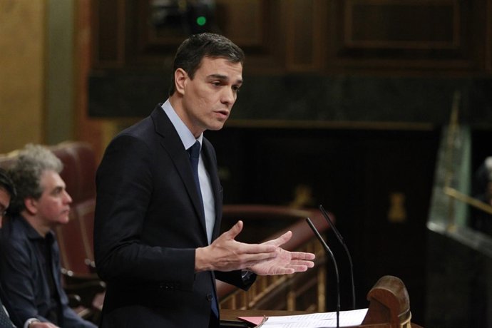 Pedro Sánchez en el Congreso de los Diputados