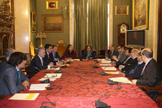 Reunión en el Ayuntamiento sobre fondos europeos
