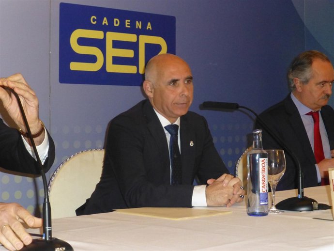 Manolo Higuera, presidente del Racing