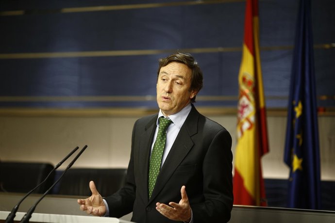 Rafael Hernando en el Congreso de los diputados