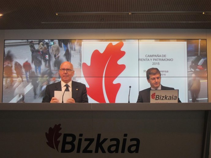 El diputado de Hacienda de Bizkaia, José MAría Iruarrizaga