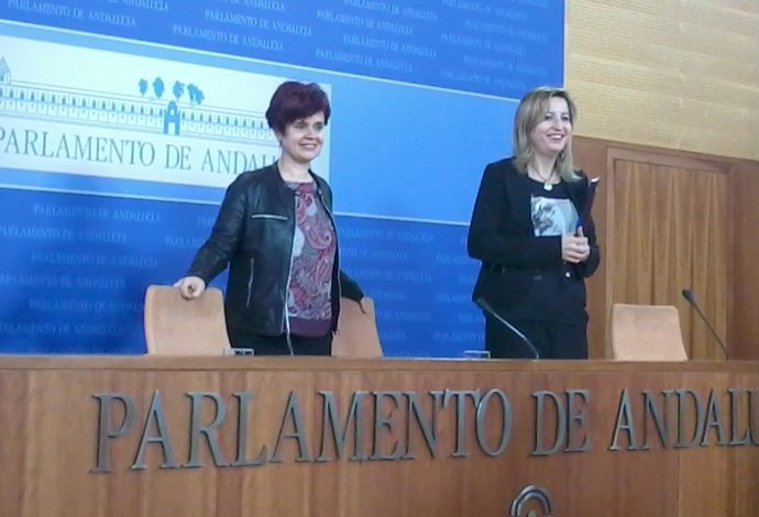 Esperanza Gómez y Carmen Lizárraga