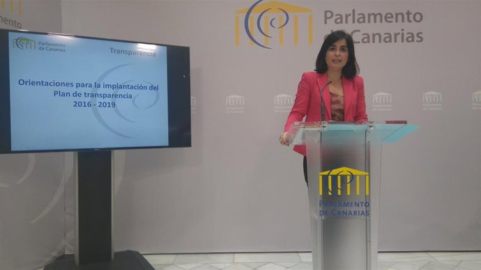 Darias, en la presentación del plan de transparencia