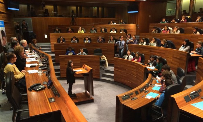 Pleno infantil en la Junta. 