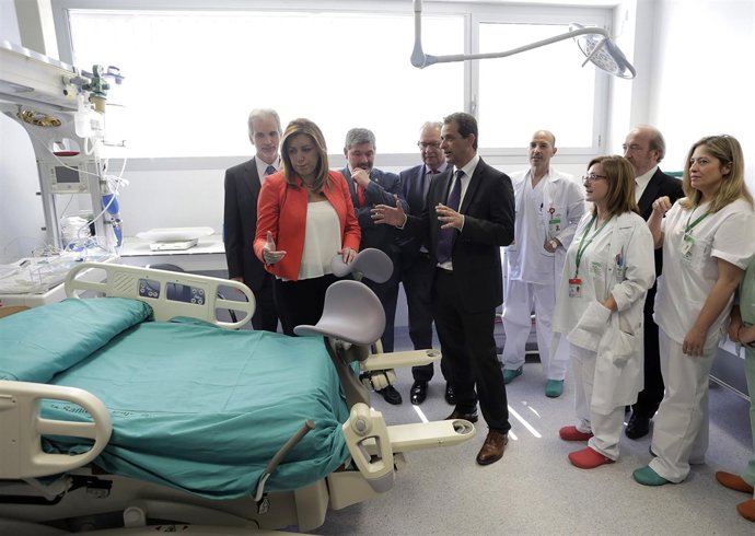 Susana Díaz inaugura el nuevo hospita de Écija (Sevilla)