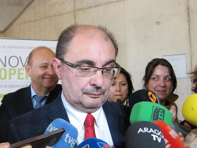 Javier Lambán, presidente de Aragón