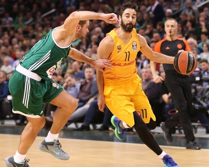 Navarro en el Zalgiris Kauna - Barcelona