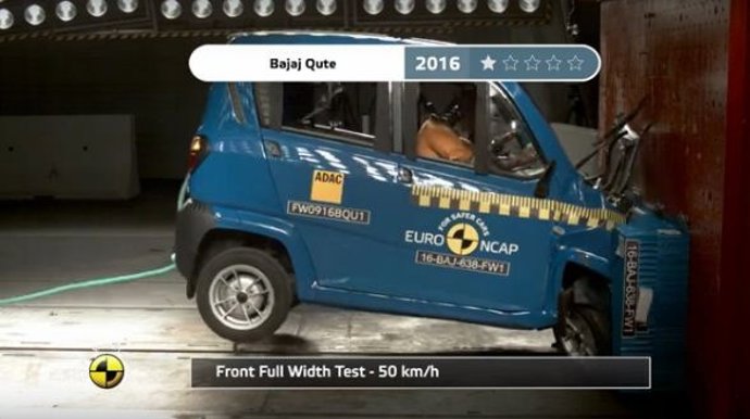 Los cuadriciclos presentan riesgos serios en colisiones