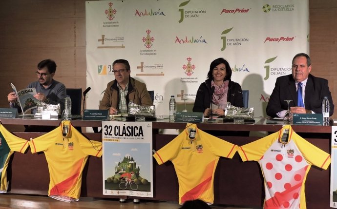 Presentación de la XXXII Clásica Ciclista Ciudad de Torredonjimeno.