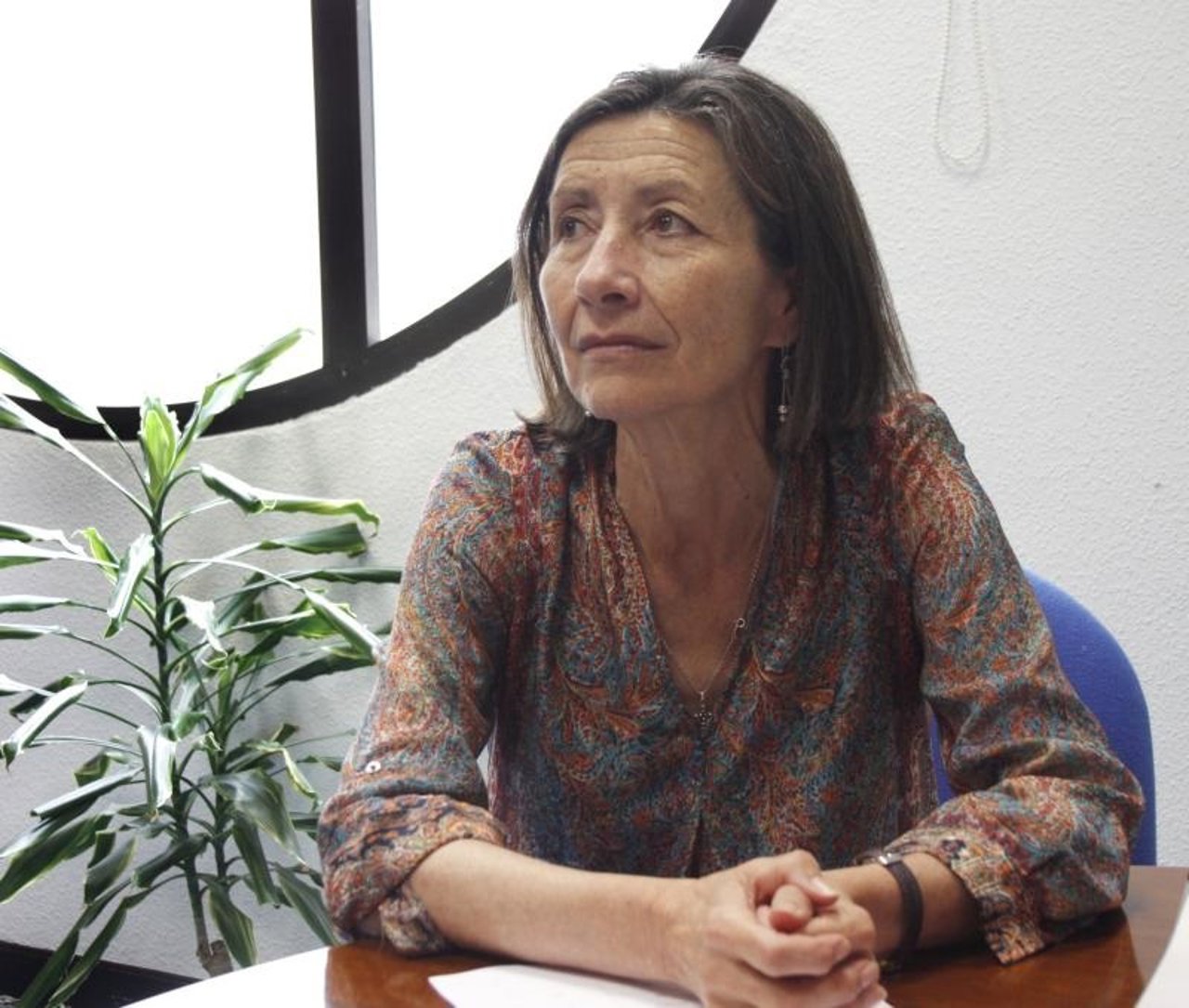 La concejala Mercedes  Fernández 