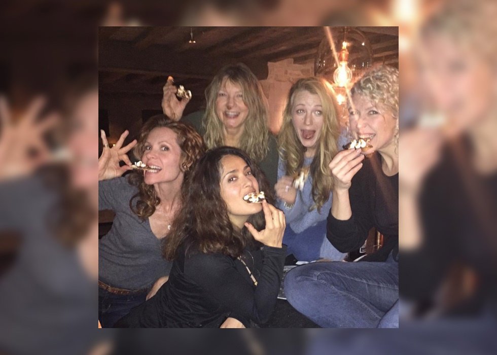BLAKE LIVELY, SALMA HAYEK Y SUS AMIGAS/INSTAGRAM