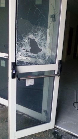 Actos de vandalismo en el nuevo hospital de Cáceres