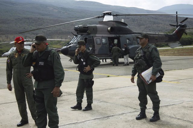 Soldados venezolanos, operación militar