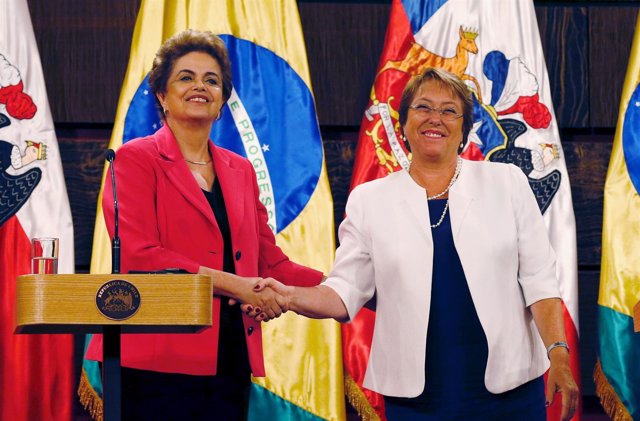 Dilma Rousseff y Michelle Bachelet